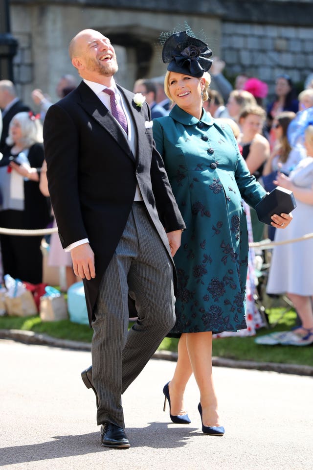 Zara and Mike Tindall