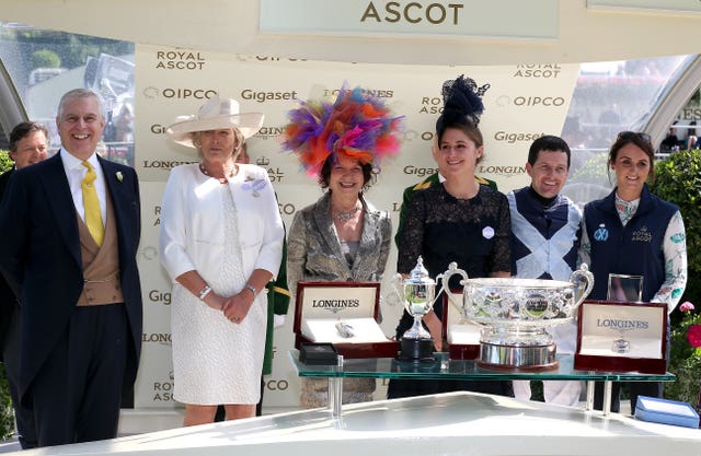 Jessica Harrington enjoyed her first Royal Ascot winner with Alpha Centauri