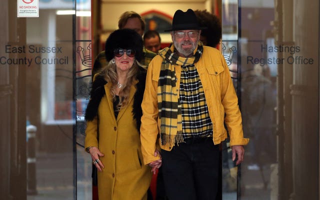 Ann Chamings and John Eccles