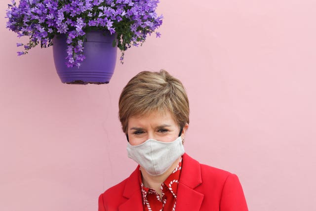 First Minister Nicola Sturgeon