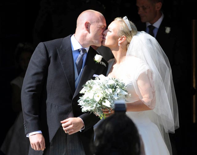Zara and Mike Tindall