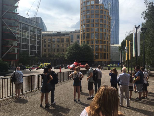 Tate modern fall incident