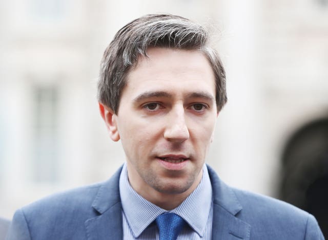 Simon Harris, pictured, has asked Dr Scally to give early feedback by the start of next month (Niall Carson/PA)
