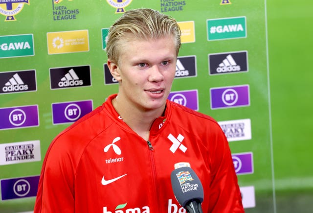 Erling Haaland File Photo