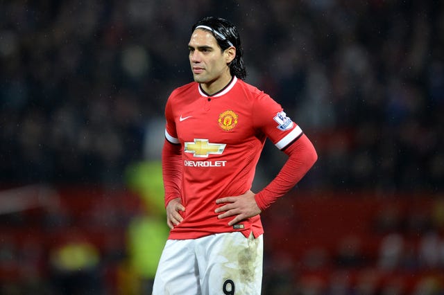 Radamel Falcao spent a disappointing season at Old Trafford