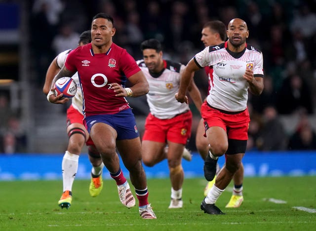Manu Tuilagi was in vintage form against Tonga last Saturday