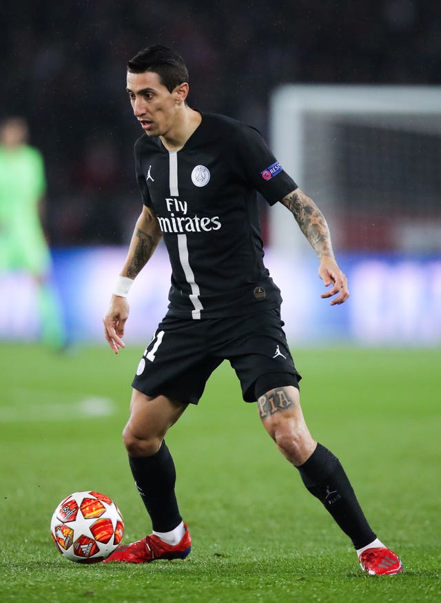 Paris Saint-Germain's Angel Di Maria returned to haunt former club Manchester United