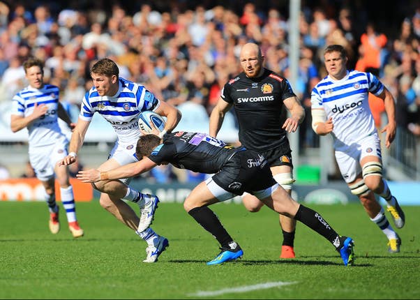 Bath’s Ruaridh McConnochie (left) has made the squad