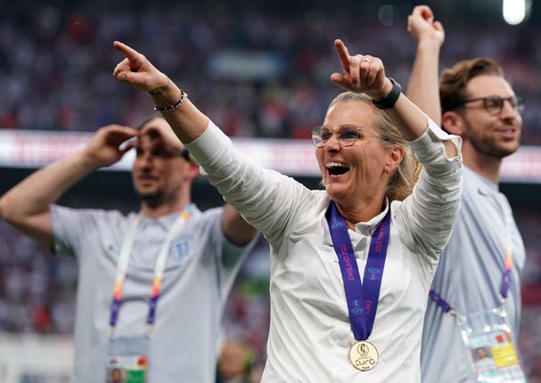 Wiegman has now won back to back Women's Euro titles.