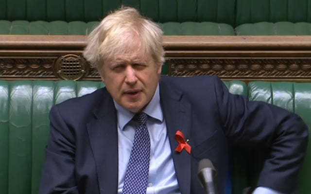 Prime Minister Boris Johnson is among a number of MPs to receive the letter from sport's governing bodies