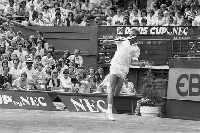 Tennis – World Group Quarterfinal – Round Two – Great Britain v Australia – No. 1 Court – Wimbledon