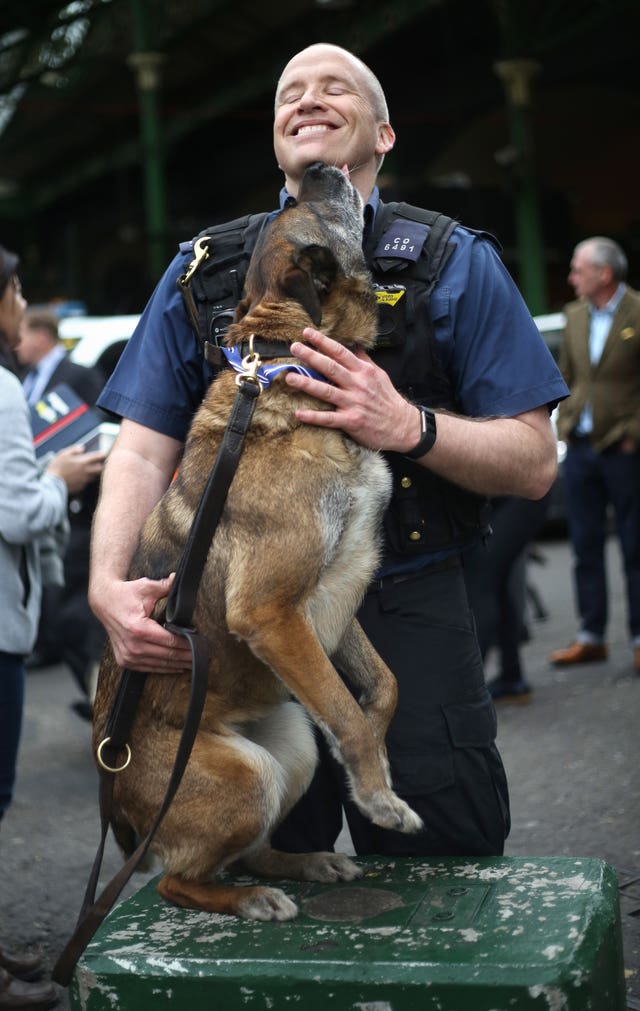 Pc Mark Snoxhall with Delta