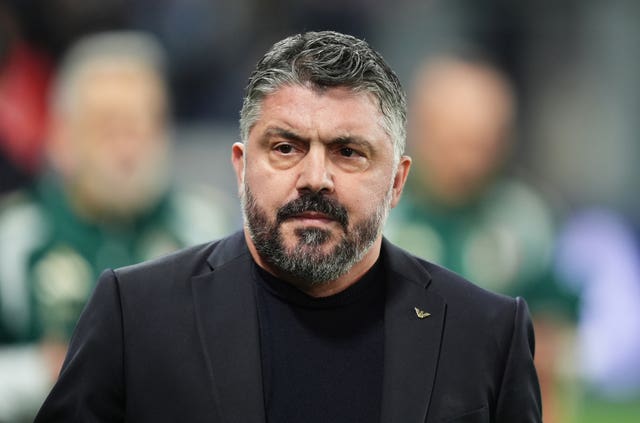 Italy manager Gennaro Gattuso