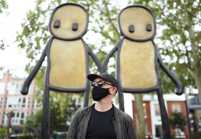 STIK Sculpture Launch London