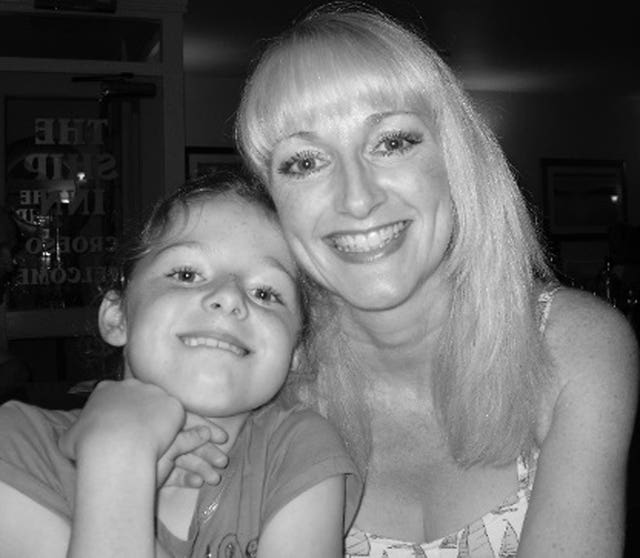 Cheryl Hooper with her daughter Georgia