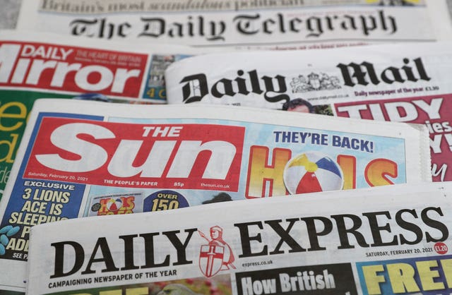 Newspaper stock
