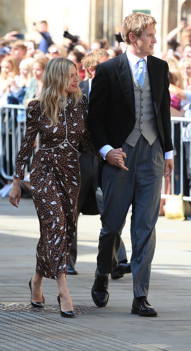 Sienna Miller and Lucas Zwirner