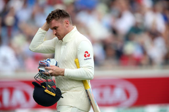 Jason Roy has something to think about