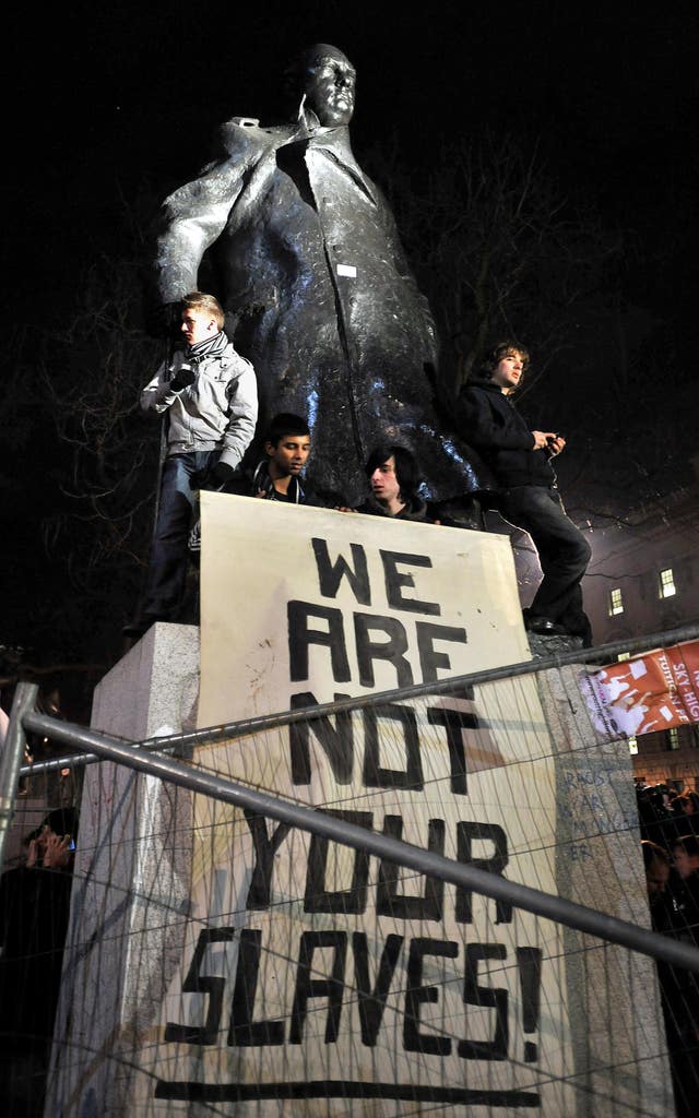 Winston Churchill statue