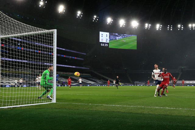 Tottenham Hotspur v Liverpool – Premier League – Tottenham Hotspur Stadium