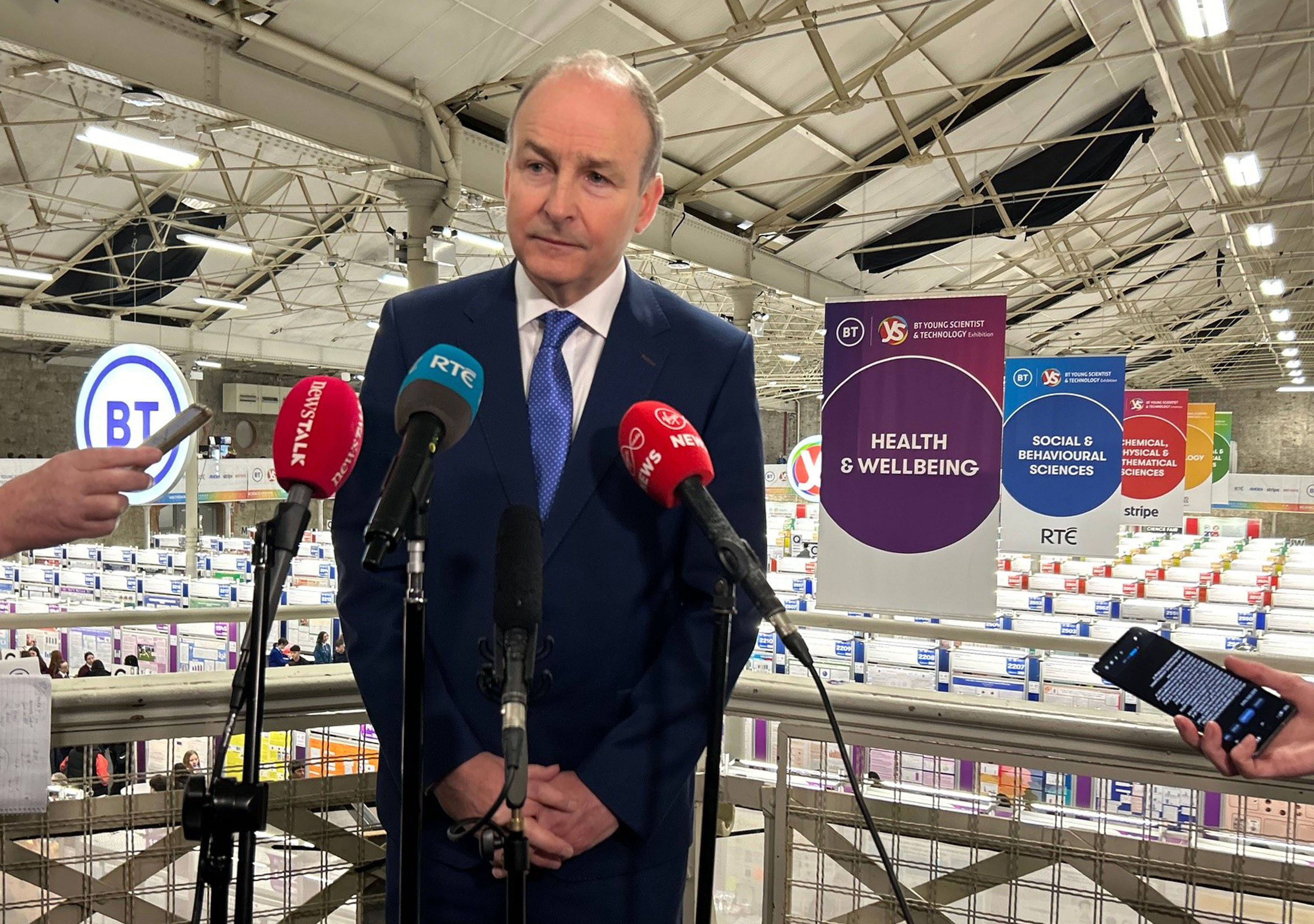 Fianna Fail leader Micheal Martin 