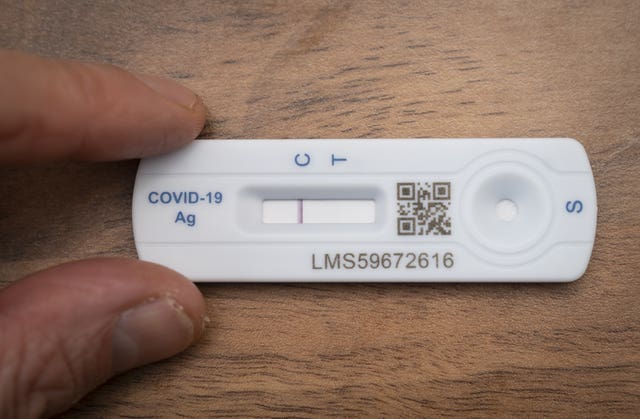 Coronavirus lateral flow test