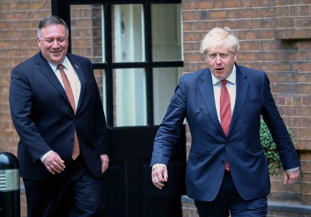 Mike Pompeo UK visit