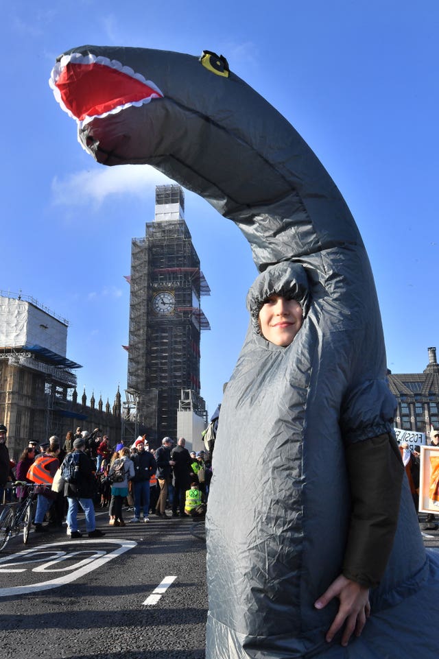 Rebellion Day environmental protest