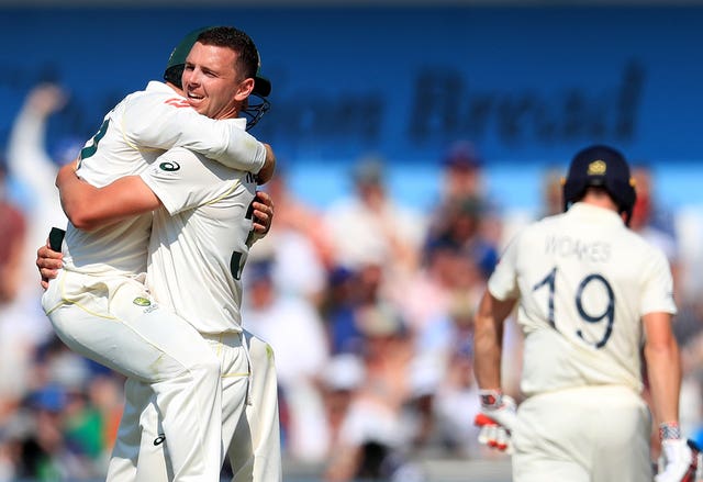 After sitting out the first session, Josh Hazlewood quickly made an impression