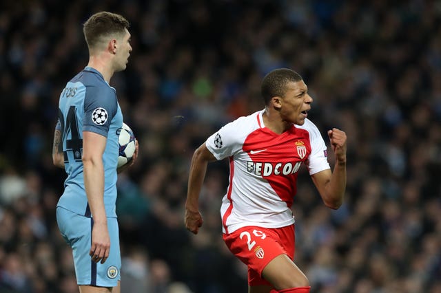 Kylian Mbappe starred for Monaco in 2017 to help them knock Manchester City out of the Champions League