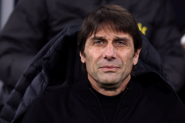 Tottenham manager Antonio Conte continues to recuperate from gallbladder surgery