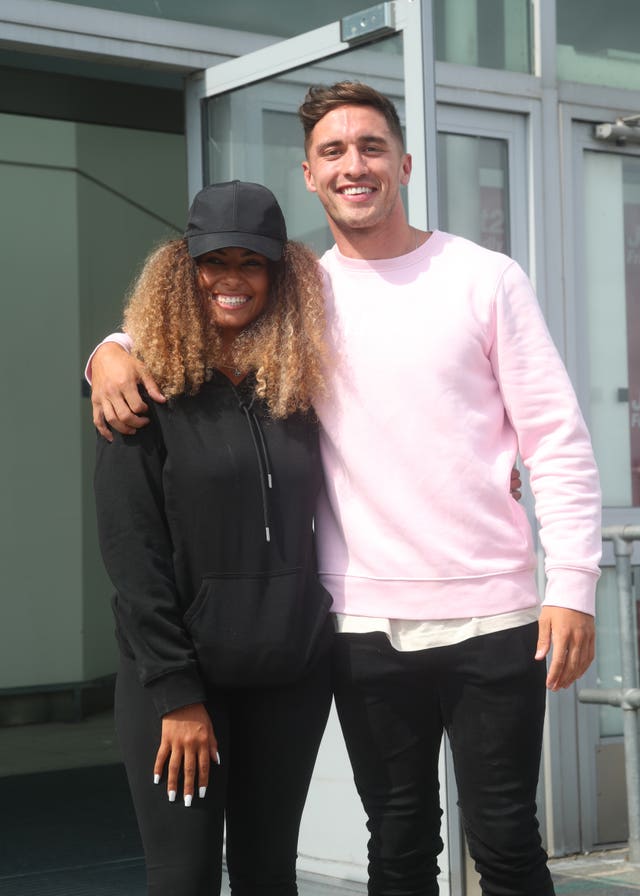 Love Island winners Amber Gill and Greg O’Shea