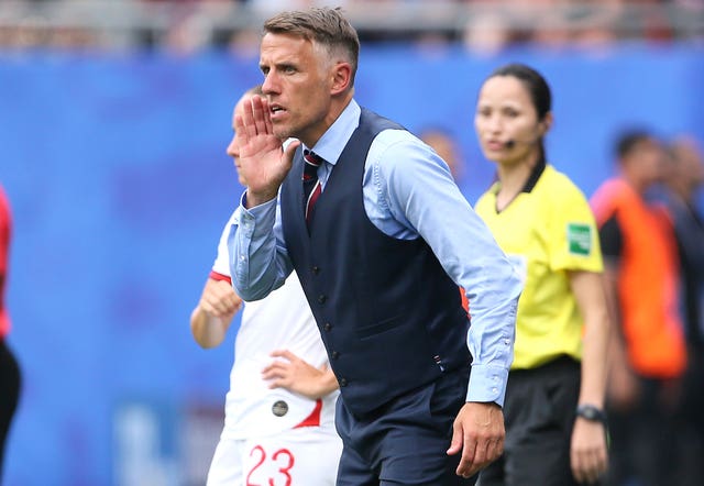 Neville guided England to the semi-finals of the 2019 World Cup (Richard Sellers/PA).