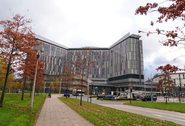 Exterior view of the Queen Elizabeth University Hospital