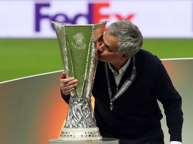 Jose Mourinho oversaw United's Europa League win in 2017