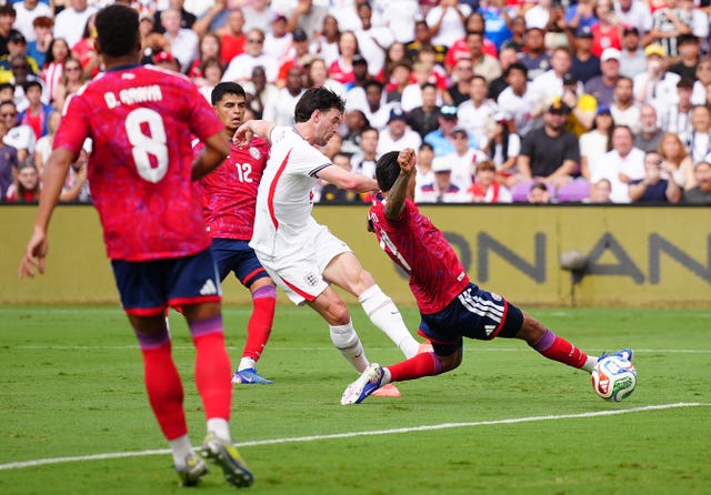 Declan Rice scores for England