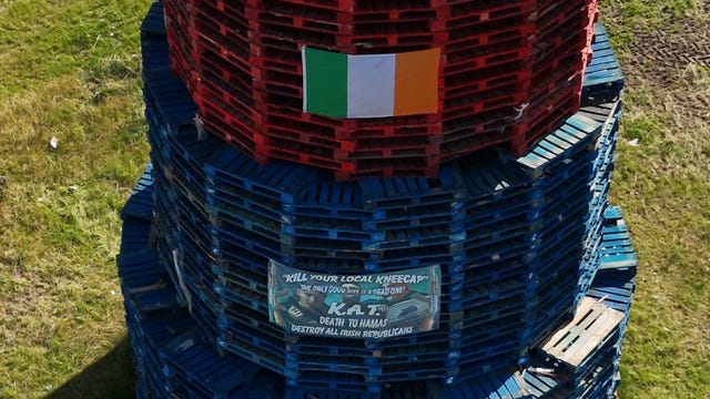 Ulster bonfires
