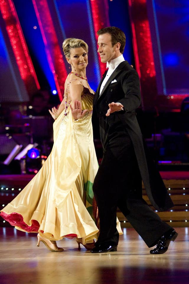 Gillian Taylforth and Anton Du Beke