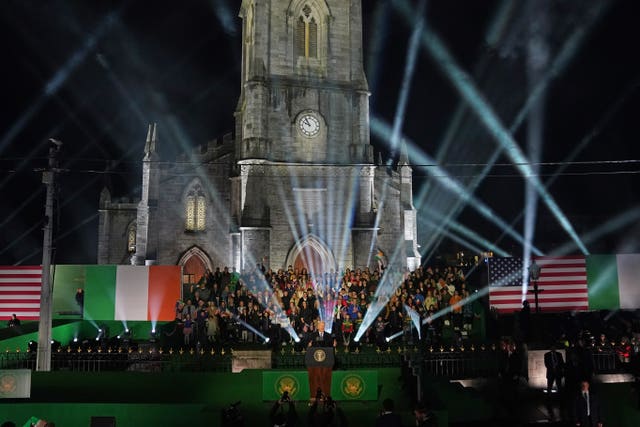 President Biden visit to the island of Ireland
