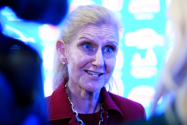 FA chair Debbie Hewitt pictured at the Euro 2028 launch