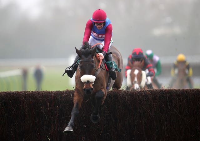 Threeunderthrufive and Adrian Heskin, retained rider for the McNeill family