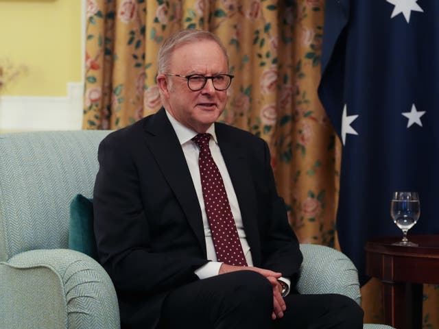 Australian Prime Minister Anthony Albanese