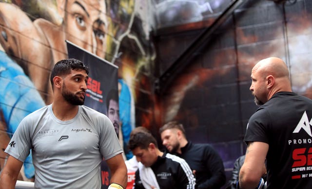 Khan was speaking at a media workout at his Bolton-based gym on Tuesday.