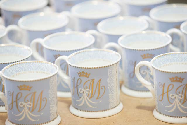 Royal wedding china