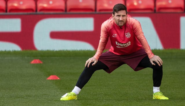 Barcelona were without Lionel Messi in Bilbao