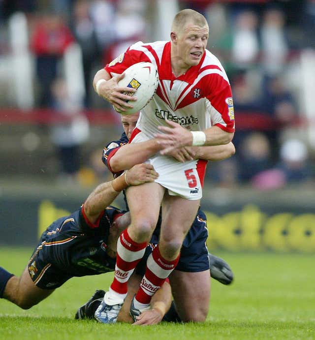 Darren Albert was a prolific tryscorer for St Helens 