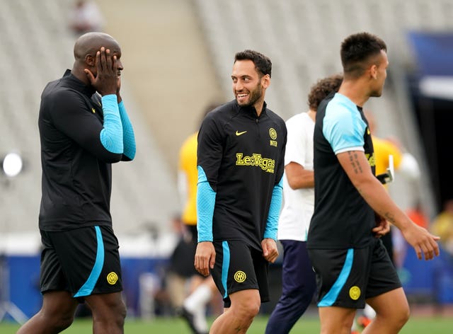 Hakan Calhanoglu, second, expects to have local support during the final