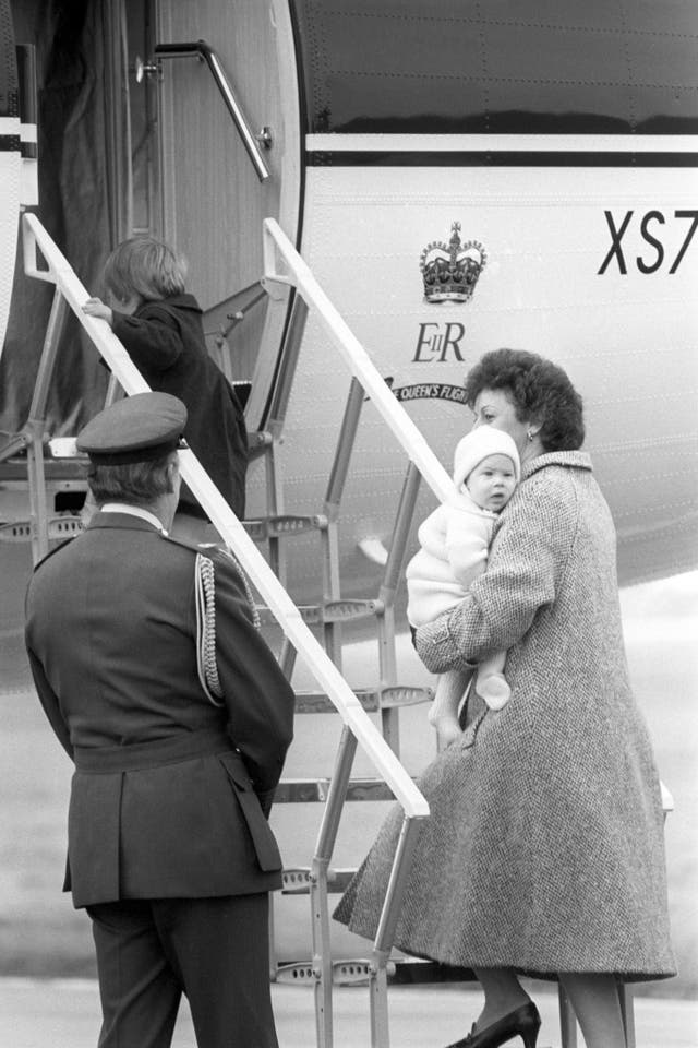 Six-month-old Prince Harry