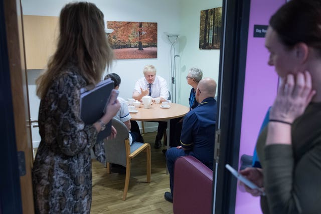 The Prime Minister during day three of the General Election campaign