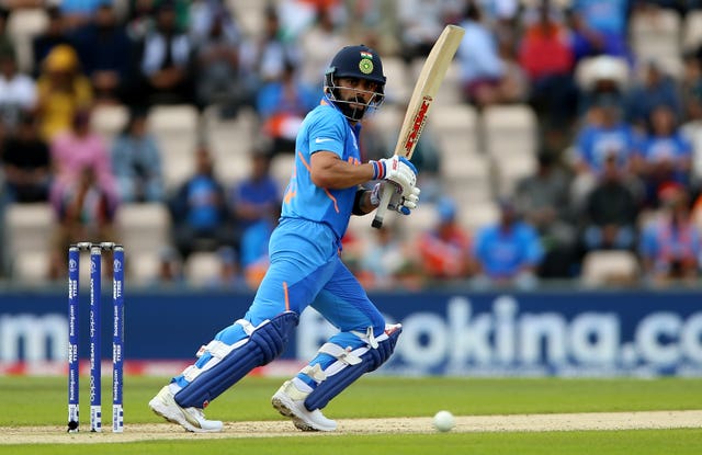 Virat Kohli has hit half-centuries in all bar one of his innings at the 2019 World Cup